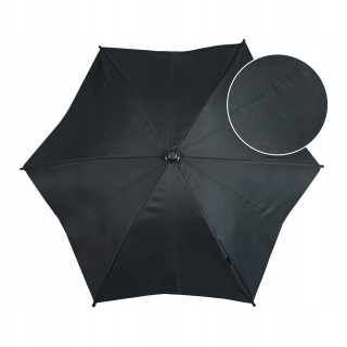 Bomix dáždnik na kočík 64 cm čierny